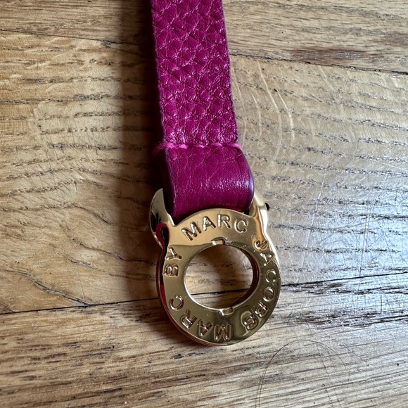 Marc Jacobs Pink Leather Bracelet - Picture 6 of 6